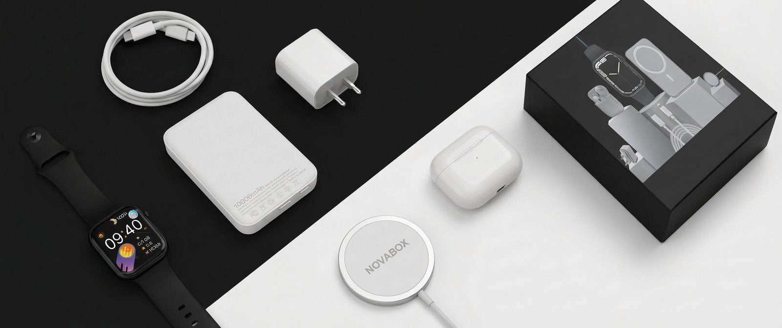 Contenu complet du coffret NOVABOX